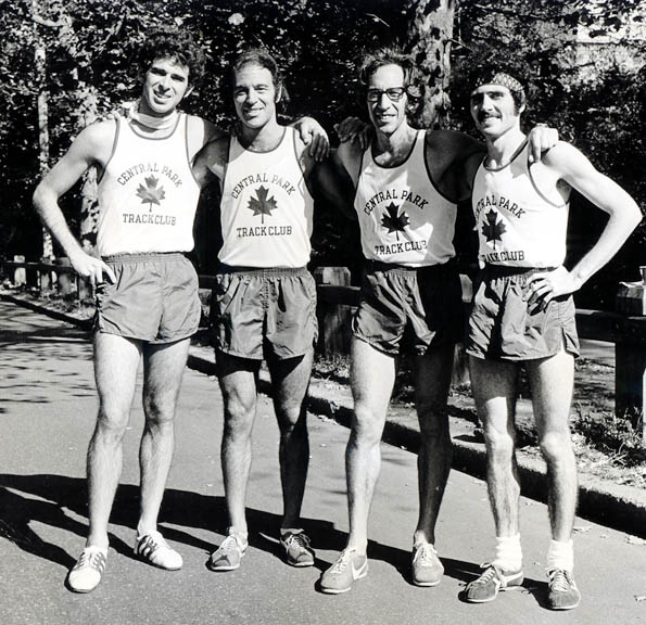 Frank Handelman, Bennet Gershman, Dave Blackstone, and Jack Brennan in 1973. 